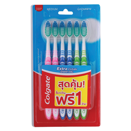 Colgate Toothbrush Extra Clean (Medium) 5unit / (件)