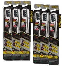 Systema Super Spiral Charcoal Toothbrush 1X6 / (Pack)