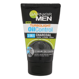 ®Garnier Men Oil Control 3 IN 1 Charcoal Foam 100ml / (หน่วย)