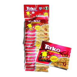 Tako Pquid Seafood Snack 8g 1x12 / (Pack)