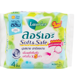 Laurier Soft & Safe Slim 4p / (หน่วย)