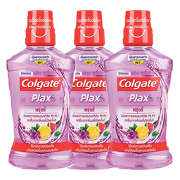 Colgate Mouthwash Plax Fruity 500ml 1x3 / (Pack)