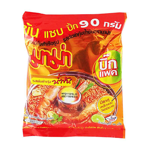 ®Mama Instant Noodles Shrimp Creamy Tom Yum Flavour Big Pack 95g