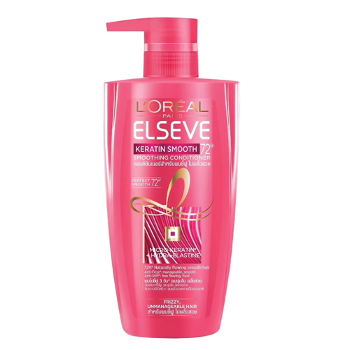 L'Oréal Paris Elseve Keratin Smooth 72h Smooting Conditionner 450ml