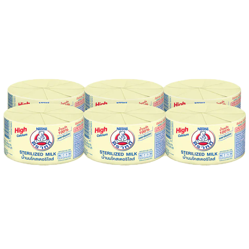 Bear Brand Sterilized Milk 140ml 1x6