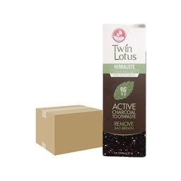 Twin Lotus Active Charcoal Toothpaste 50g 1x6x6 / (Box)