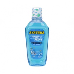 Systema Mouthwash Blue Caribbean clean, fresh, confident every day 250ml  / (Unit)