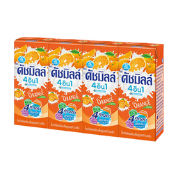 Dutch Mill Orange UHT Drinking Yogurt 180ml 1x4 / (Pack)