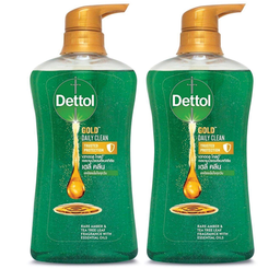 Dettol Gold Daily Clean Shower Gel 500ml 1x2 / (Pack)