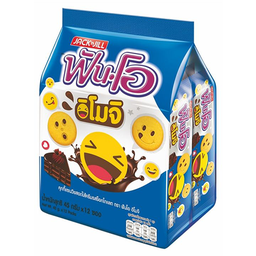 ®Jack&Jill Fun-O Emoji Cookies Chocolate 27g 1x12 / (Pack)