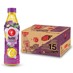 ®Oishi Green Tea Kyoho Grape Flavour 380ml 1x6x4 / (Box)