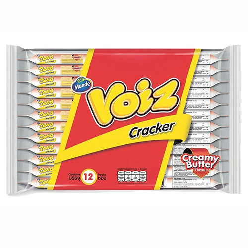 Voiz Cracker Creamy Butter Flavor 28g 1X12