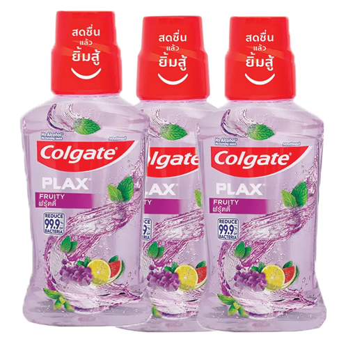 Colgate Mouthwash Plax Fruity 250ml 1x3