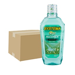 Systema Free Alcohol Green Forest Mouthwash 500ml 1X3X4 / (Box)