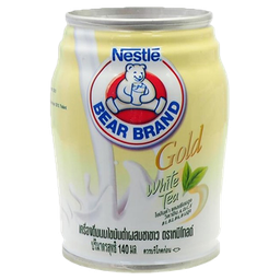 Bear Brand  Gold BEAR Nestle  White Tea 140ml / (Unit)