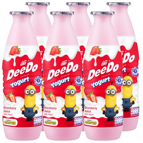 DeeDo Strawberry Juice with Yoghurt 300ml 1x6