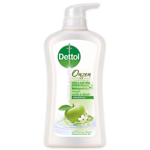 Dettol Onzen Smoothing Ringo and Aloe Vera Shower Gel 500ml