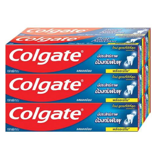 Colgate Toothpaste Proven Cavity Protechtion Great Regular Flavor 150g 1x6