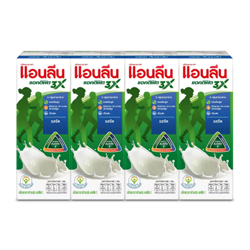 Anlene Actifit 3 UHT Milk Plain 180ml 1x4