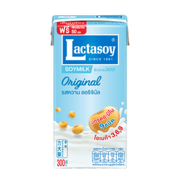 Lactasoy Soy Milk UHT Sweet Flavored 300ml / (단위)