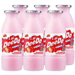 DeeDo Strawberry Juice with Yoghurt 150ml 1x6 / (Pack)