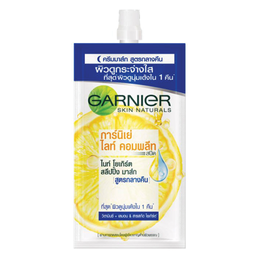 Garnier Bright Complete Vitamin C Yoghurt Sleeping Mask 7ml / (หน่วย)