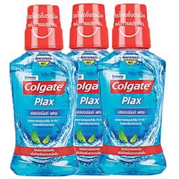 Colgate Mouthwash Plax Pepermint Fresh 250ml 1x3 / (Pack)