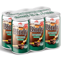 Birdy Espresso Coffee Green 180ml 1x6 / (Pack)