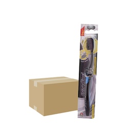 Twin Lotus Toothbrush Bamboo Charcoal  1x12x6 / (Box)